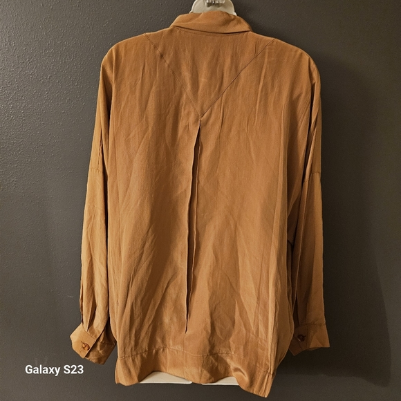 OBLISK 100%Silk Blouse Jacket - Picture 4 of 5